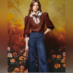 CELIA B Virginia Blouse Size XL New With Tags